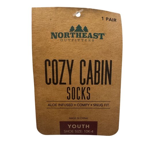 2/$30 Northeast Outfitters Women 2 Pairs Cozy Cabin Slippers Aloe Infused - Picture 4 of 7